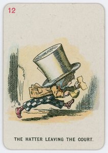 The Hatter leaving the Court by John Tenniel