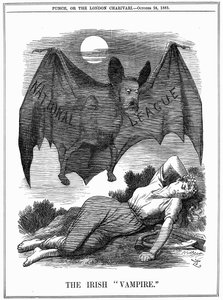 The Irish Vampire by John Tenniel