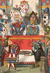 The King and Queen of Hearts in Court