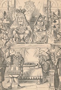 The King and Queen of Hearts in Court, 1889