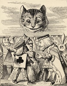 The King of Hearts arguing with the Executioner, from 