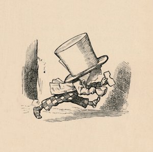 The Mad Hatter, in the chapter The Tarts by John Tenniel