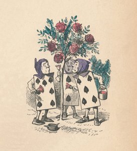 The Playing Cards Painting the Rose Bushes