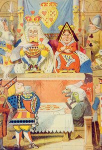 The Trial of the Knave of Hearts, illustration from 