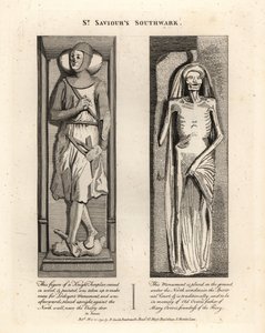 Grave Effigies in St Saviour