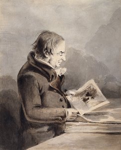 J.M.W. Turner In The British Museum by John Thomas Smith