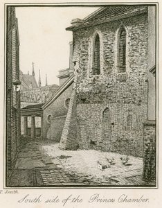South Side of the Princes Chamber, Westminster by John Thomas Smith