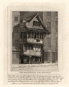 The Old Fountain in Minories Parish, London by John Thomas Smith