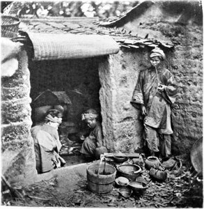 China, a Simple Family, c.1870