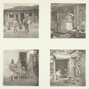 Foochow Coolies, A Foochow Detective, The Chief of Thieves, Beggars Living in a Tour, c. 1868 by John Thomson