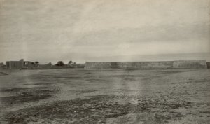 Fort, presumably Fort Mosselstein of the VOC at Band-e Charak near Bandar-e Lengeh in Iran by John Thomson