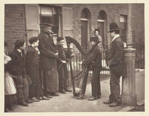 Italian Street Musicians, 1881 by John Thomson