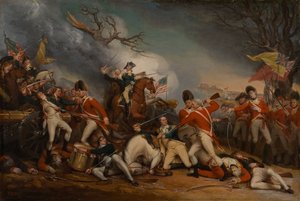 A Couple, Traditionally Identified as Mr. and Mrs. Hill by John Trumbull