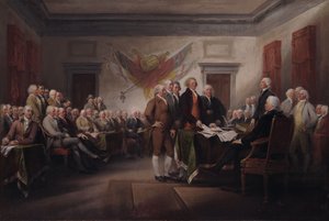 The Declaration of Independence, July 4, 1776 by John Trumbull