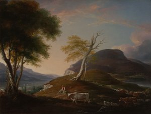 View on the West Mountain near Hartford by John Trumbull