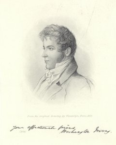 Portrait of Washington Irving