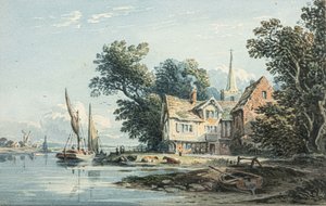 On the Thames near Chiswick