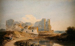 Redland Castle by John Varley