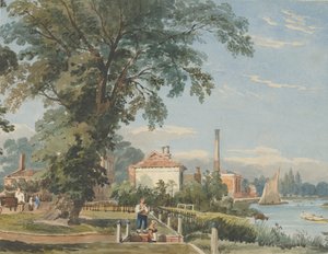 On the Thames at Hammersmith