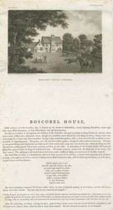 Boscobel House: engraving, nd [November 1, 1800]