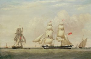 The Black Ball Line Brig, 
