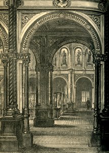 Central or Loan Court, South Kensington Museum, c1860s by John Watkins