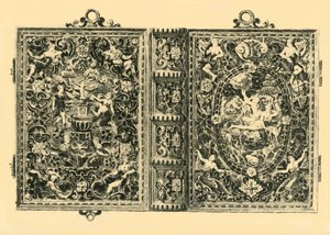 Gold book cover, 19th century by John Watkins