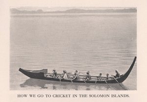 How We Go to Cricket in the Solomon Islands by John Watt Beattie