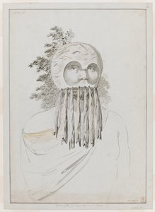 A Man of the Sandwich Islands in a Mask