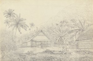 View in the Island of Krakatoa
