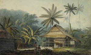 View in the Island of Krakatoa