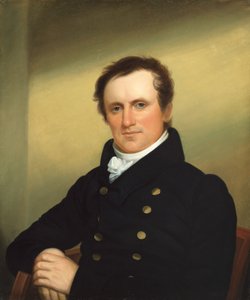 James Fenimore Cooper (1789-1851), Class of 1806 by John Wesley Jarvis