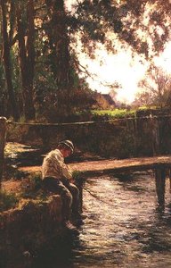 The Young Angler by John White