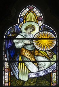 Angel Holding The Moon