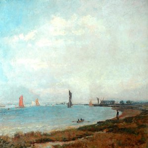 Poole Harbour by John William Buxton Knight