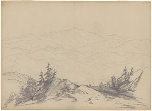 Mountain Landscape by John William Casilear