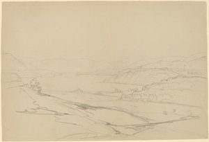 West Point from Storm King by John William Casilear