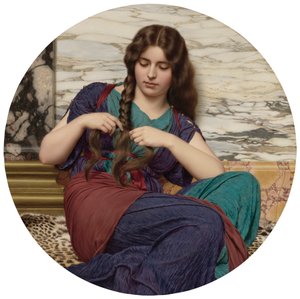 A Congenial Task by John William Godward