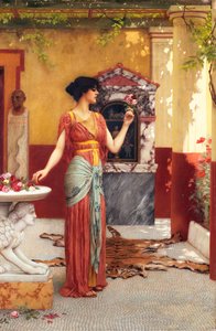 The Bouquet by John William Godward