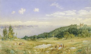 The Palisades, ca. 1870 by John William Hill