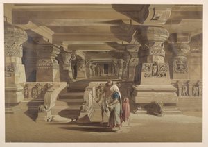 The Lanka Cave of Ellora by John William Kaye