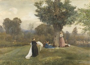 Laundry Day, West Somerset by John William North