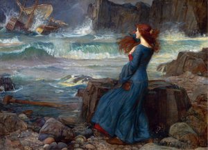 Miranda - The Tempest by John William Waterhouse