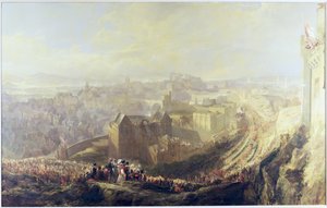 The Entry of George IV into Edinburgh from the Carlton Hill