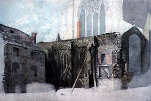 An Architectural Sketch by John Wykeham Archer