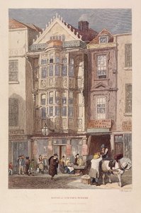 Paul Pindar Tavern, Bishopsgate, London by John Wykeham Archer