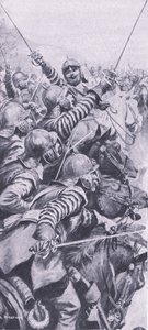 Cavalry Engagement at the Battle of Edgehill, 23 October 1642 by John de Walton