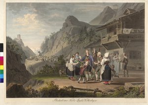 Farewell of the Tyrolese Provincial Defender by Jokob Placidus Altmutter