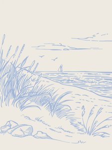 Serene Coastal Scene