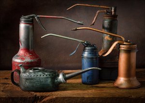 Vintage Oil Can Collection